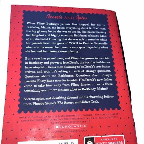 Romeo Blue by Phoebe Stone scholastic paperback book - Picture 2 of 3